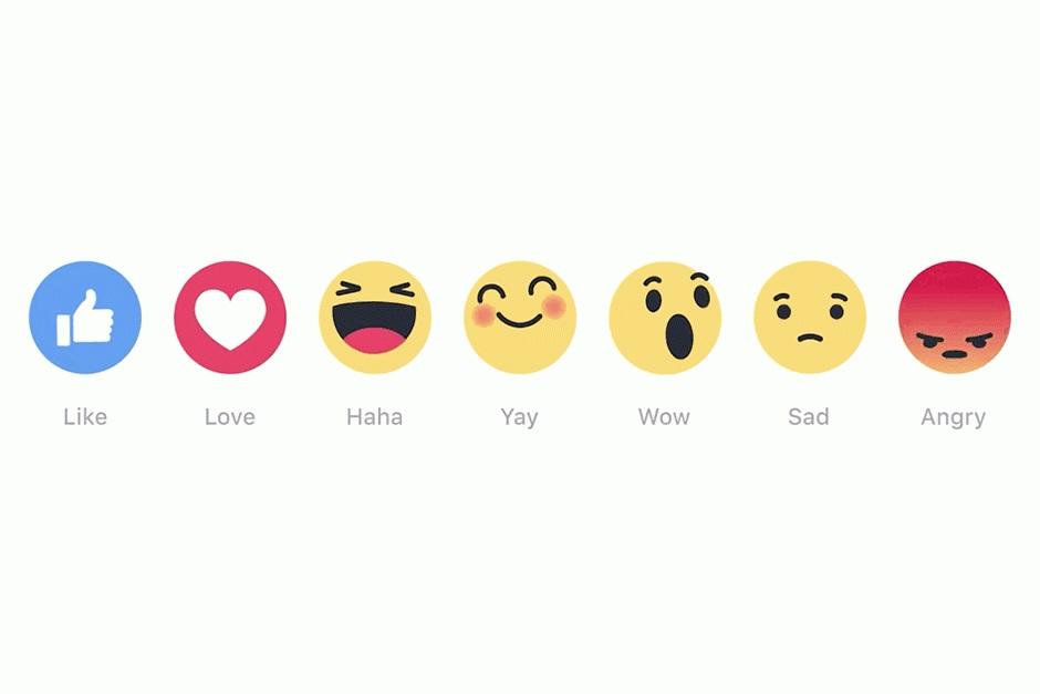 Facebook: arrivano le Reactions, non più solo "Like"