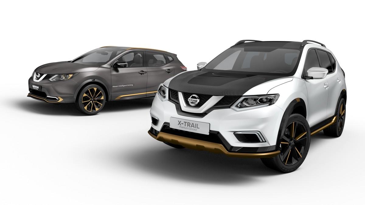 Ginevra 2016, Nissan Qashqai e X-Trail dievntano Premium