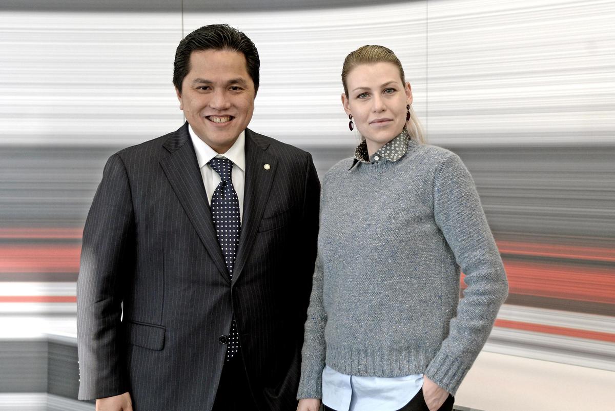 Inter, Thohir a Casa Milan: «Batteremo la Juventus»