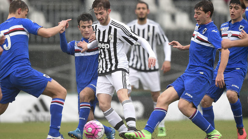 Primavera, Juventus-Sampdoria 1-1: si ferma la striscia di vittorie per Grosso