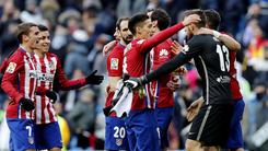 Real-Atletico Madrid 0-1, Simeone sogna ancora