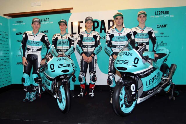 Leopard Racing raddoppia: ecco il dream team per Moto2 e Moto3