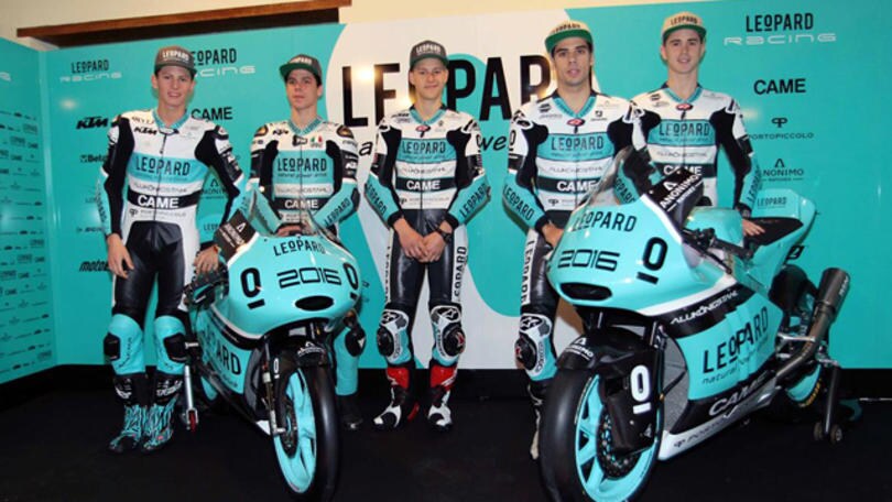 Leopard Racing raddoppia: ecco il dream team per Moto2 e Moto3