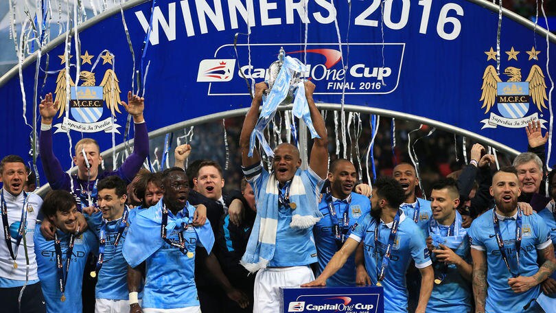 Manchester City, che festa a Wembley per la Capital One Cup!