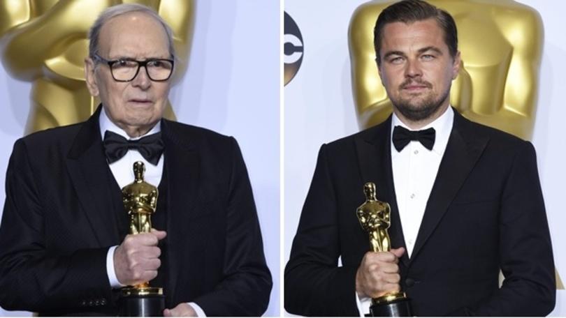 Oscar, il trionfo di Ennio Morricone e Leonardo DiCaprio