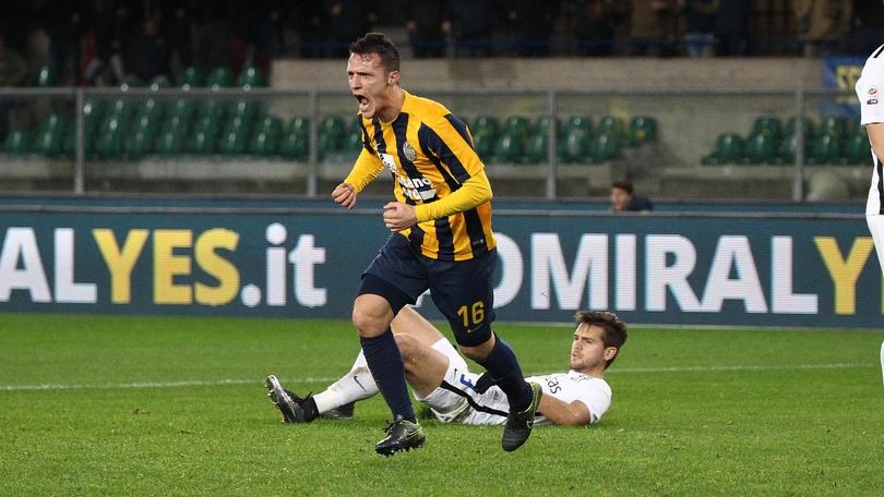 Serie A Verona, out Siligardi: fermato dalla febbre