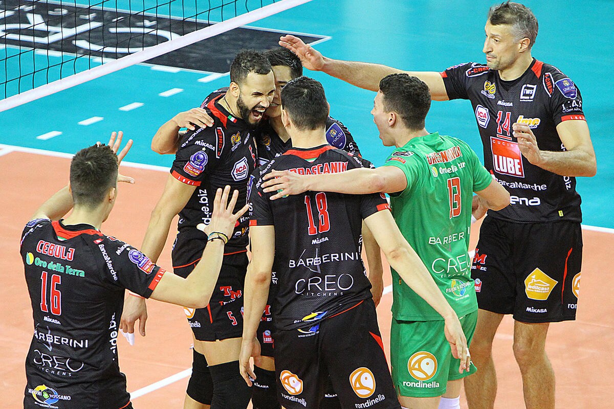 Cucine Lube avanti tutta in Champions League