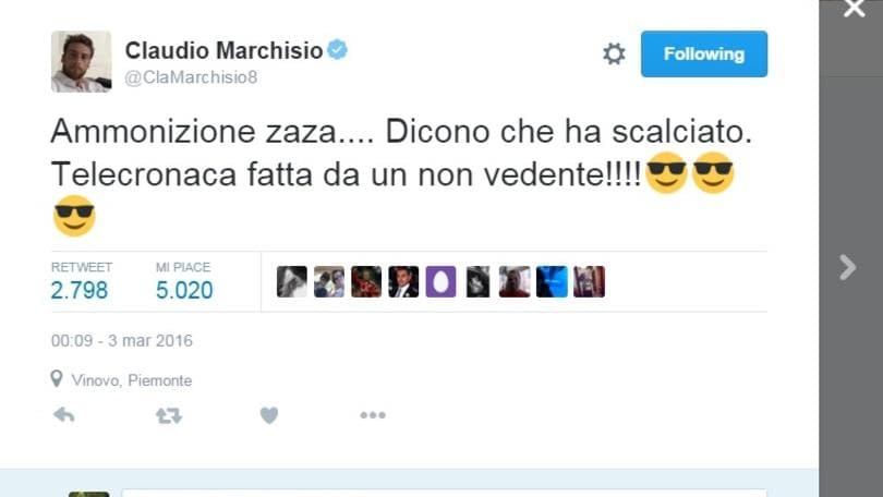 Social network, da Marchisio a Balotelli: i 10 tweet rischiosi