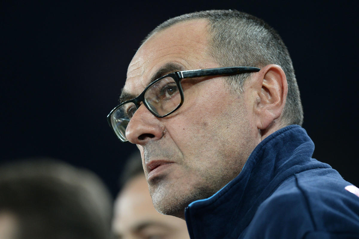 Sarri, tackle su Marchisio: «Più facile criticare me che chi ha 100 presenze azzurre»