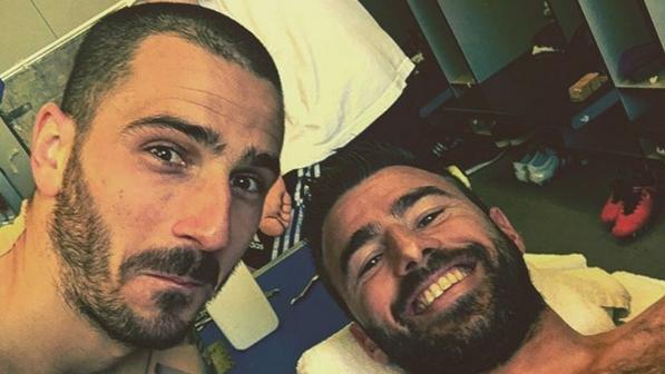 Juventus, Bonucci dopo il gol di Barzagli: «Che bomber»