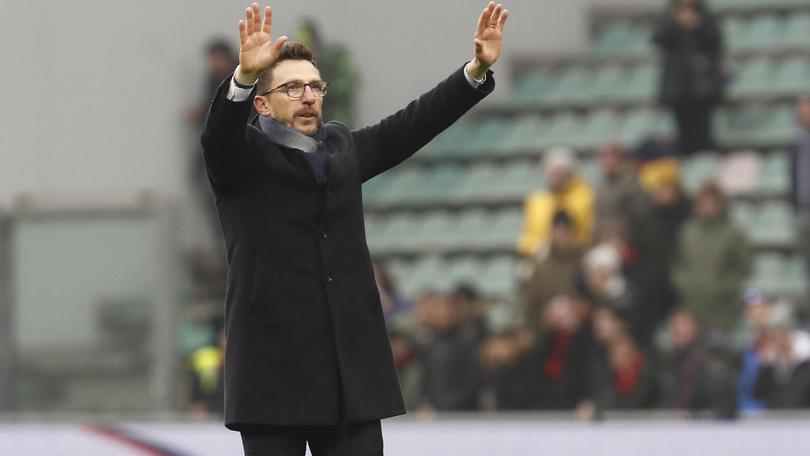 Serie A Sassuolo, Di Francesco: «Sereno in vista della Juventus»