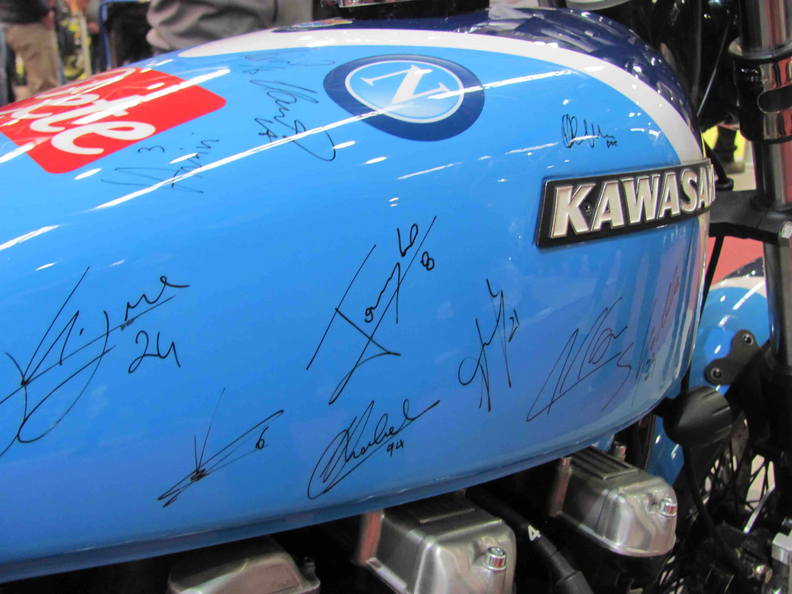 Motodays, c’era anche la moto del Napoli