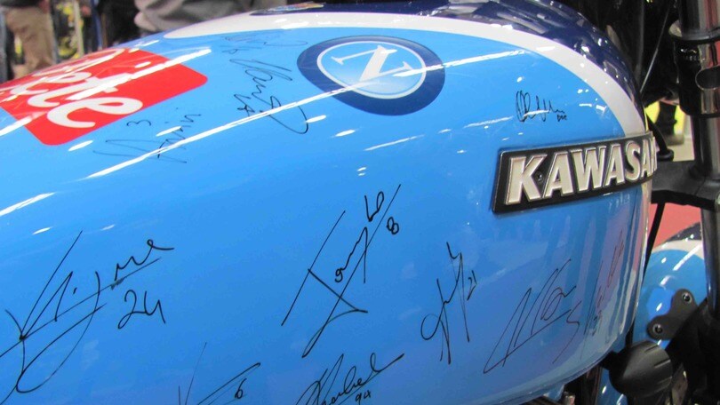 Motodays, c’era anche la moto del Napoli
