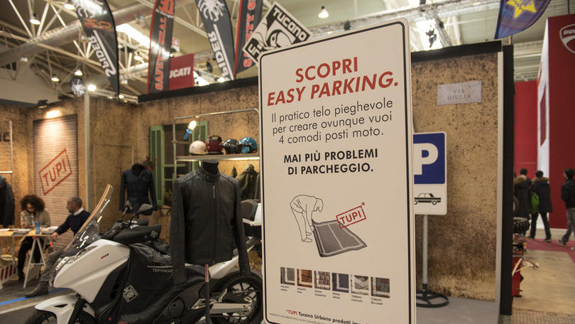 Motodays, Tucano Urbano lancia il parcheggio pieghevole
