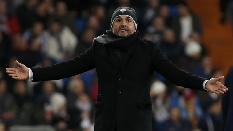 Roma, Spalletti amaro: «Non si può essere soddisfatti per aver perso due partite»