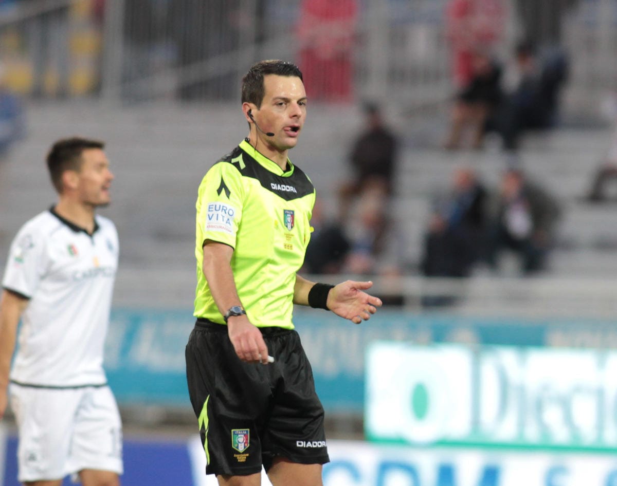Serie B Pro Vercelli, dirige Pezzuto. Novara-Bari: Ripa