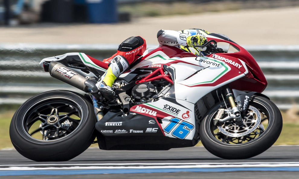 SS Thailandia, gara: è festa MV Agusta