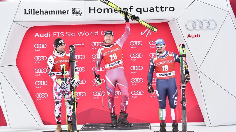 Sci, supergigante cdm di Kvitfjell: Paris terzo, primo Jansrud