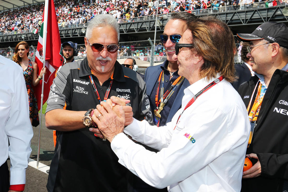 F1 Force India, Mallya: governo indiano sospende passaporto