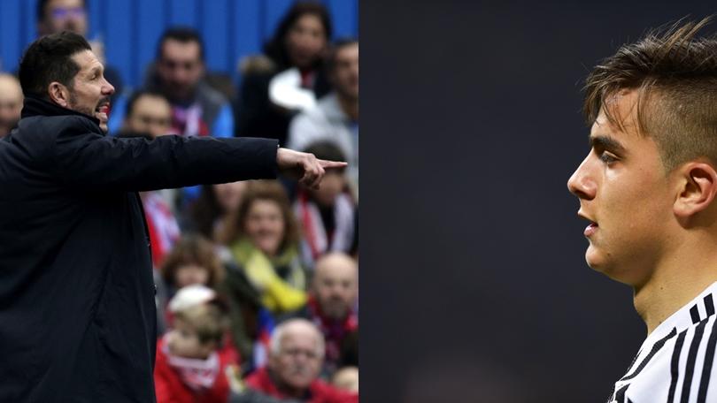Calciomercato Atletico Madrid, Simeone strizza l'occhio a Dybala: «Lo seguo da anni»