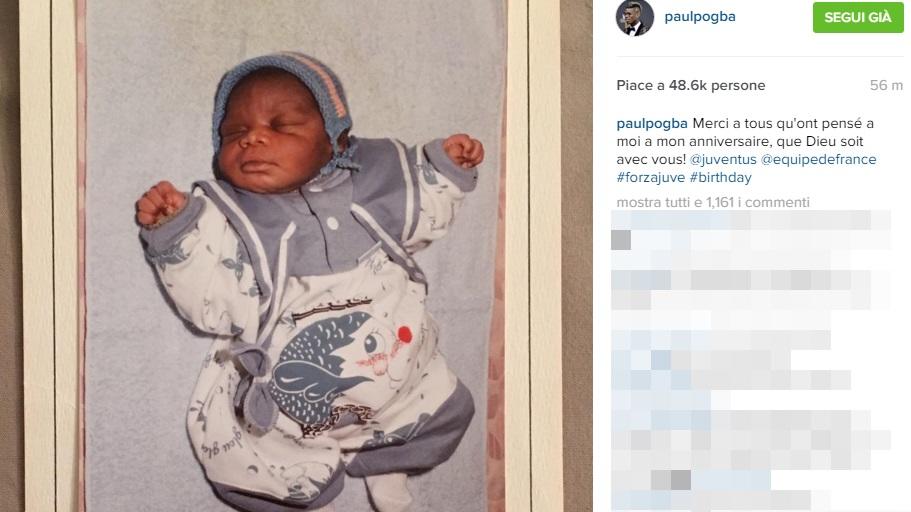 Mini Pogba ringrazia tutti per gli auguri di compleanno