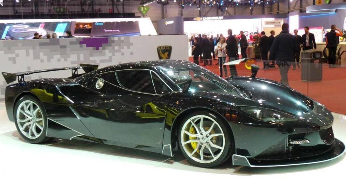 Arash AF10, hypercar ibrida da 2100 cv