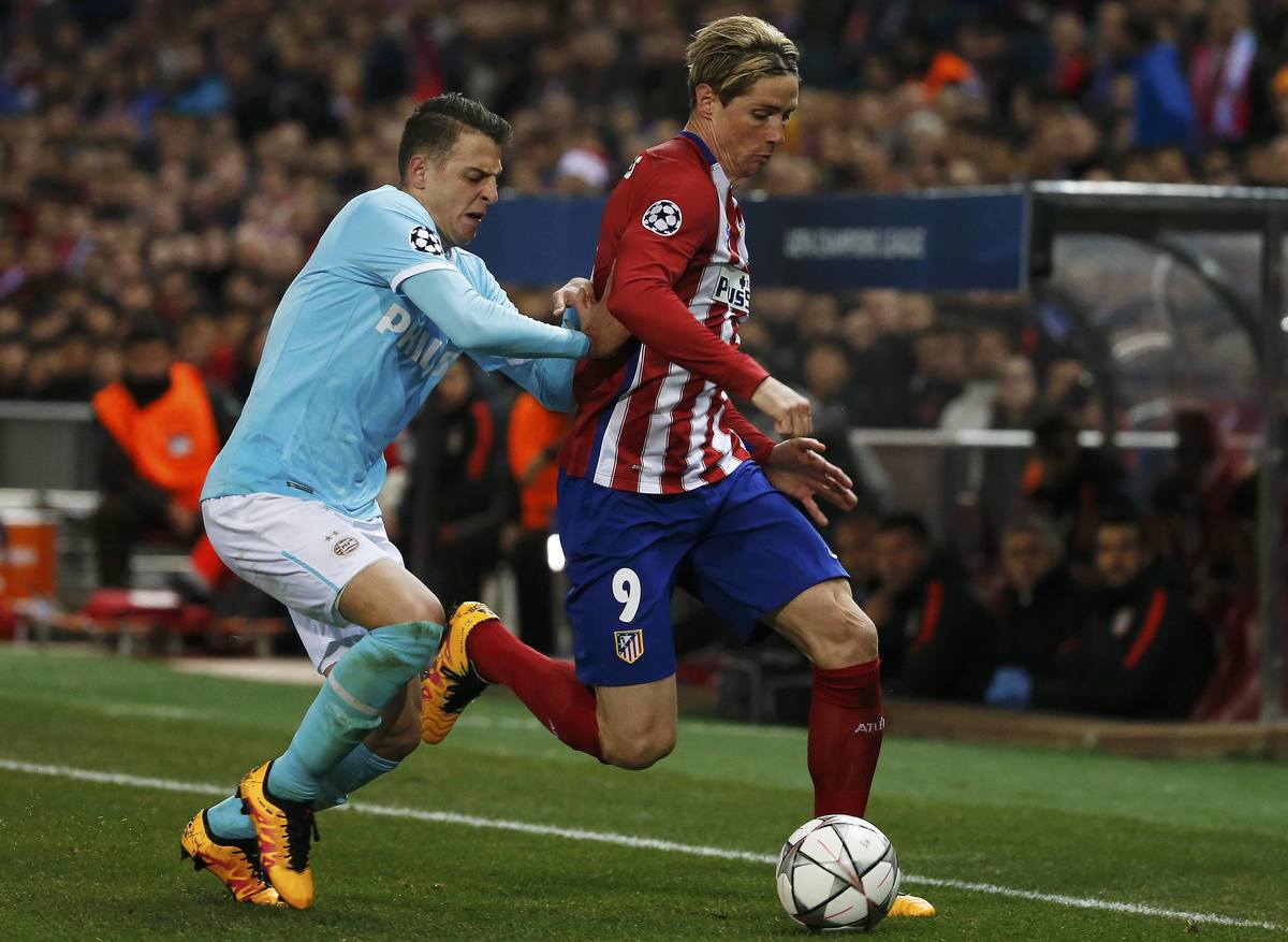 Diretta Champions League: Atletico Madrid-Psv 0-0