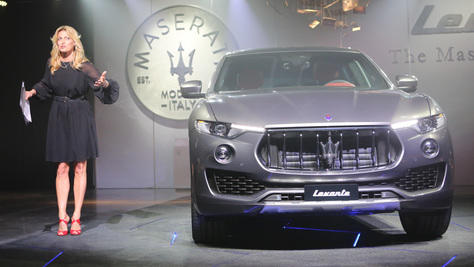 Maserati Levante, anteprima italiana da Zegna