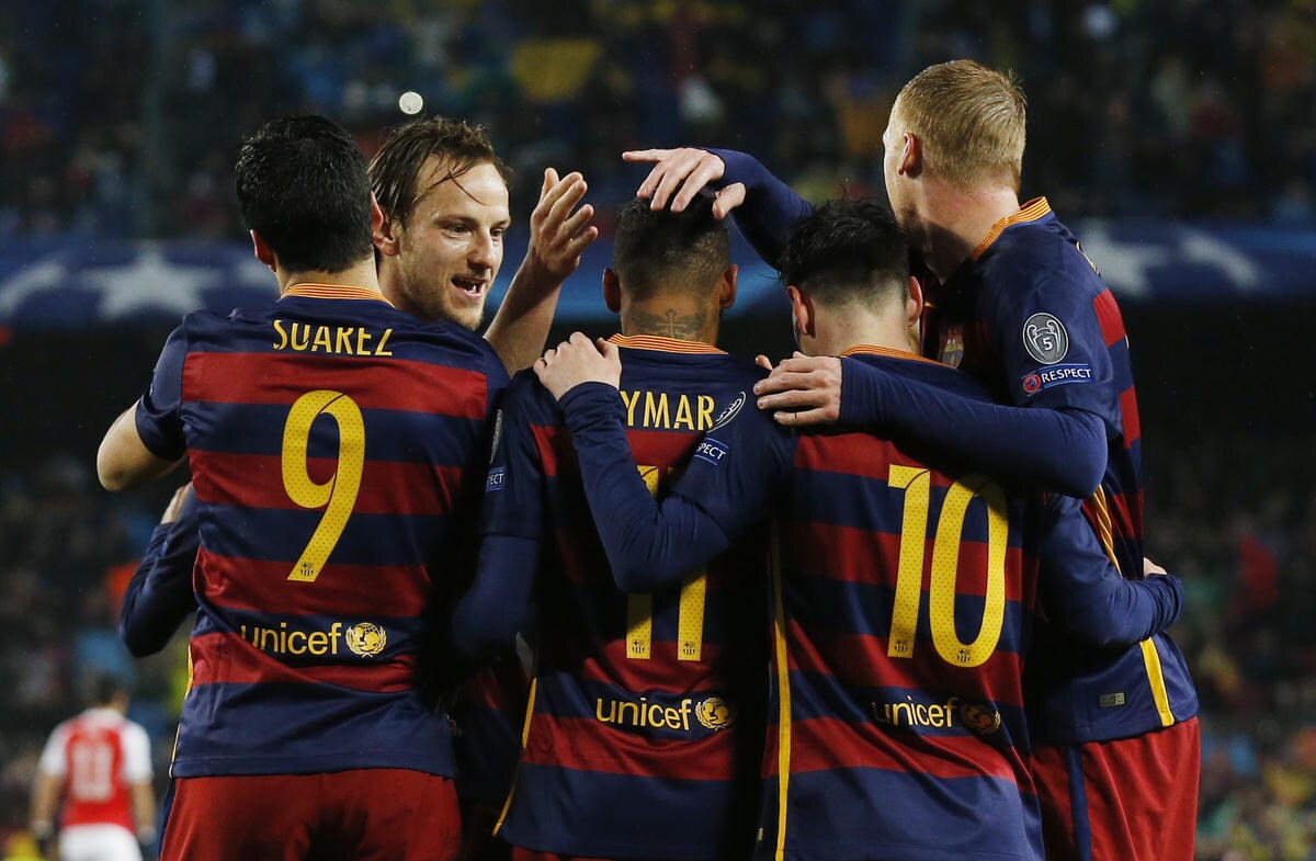 Champions League, Barcellona-Arsenal 3-1: MSN show, catalani ai quarti
