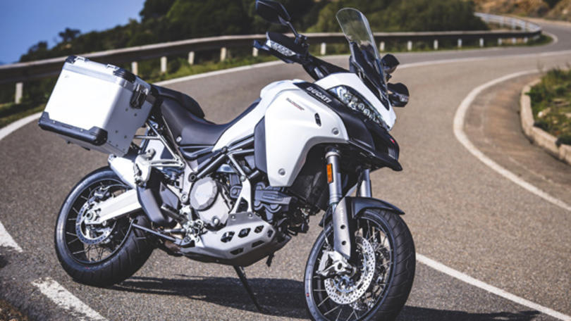 Ducati Multistrada 1200 Enduro: da ferma