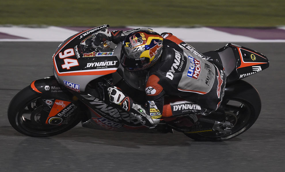 Moto2 Qatar, libere: Folger ok, tre azzurri nella top ten