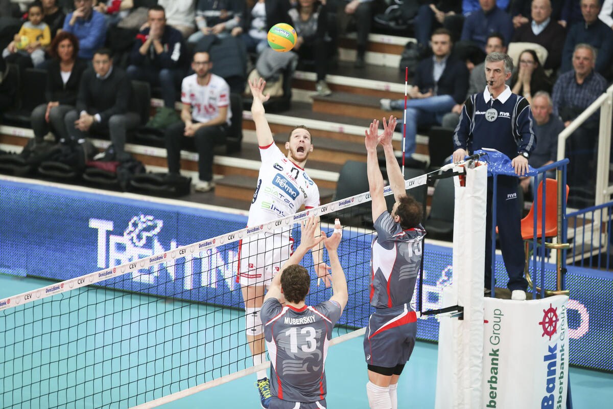 Trento al 120%. Batte infortuni, assenze e il Belgorod 3-0