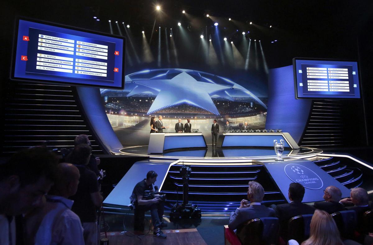 Champions ed Europa League, i sorteggi in diretta dalle 12
