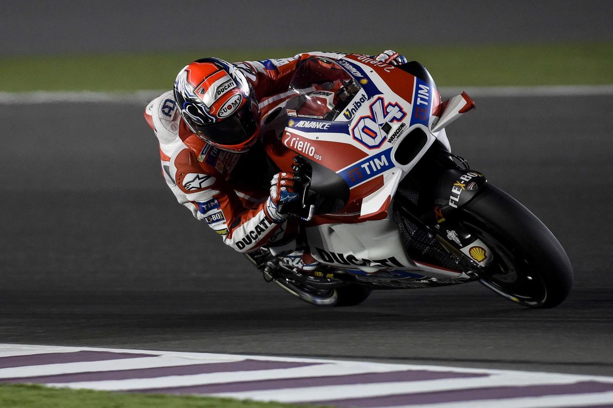 MotoGp Qatar, Dovizioso: «Abbiamo il passo»