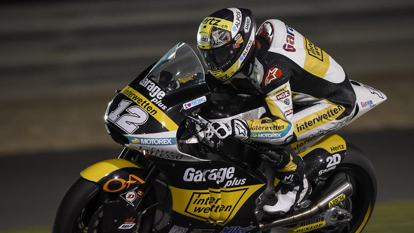 Moto2 Qatar: trionfo Luthi, Corsi è 3°