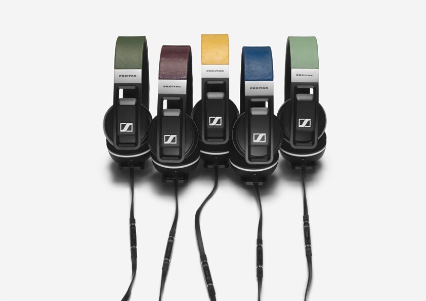Sennheiser per Freitag. La prima cuffia pezzo unico