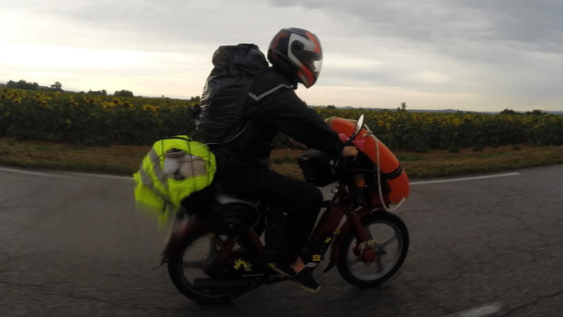 8000 km su un… Ciao: il giro d'Italia di Henry Favre