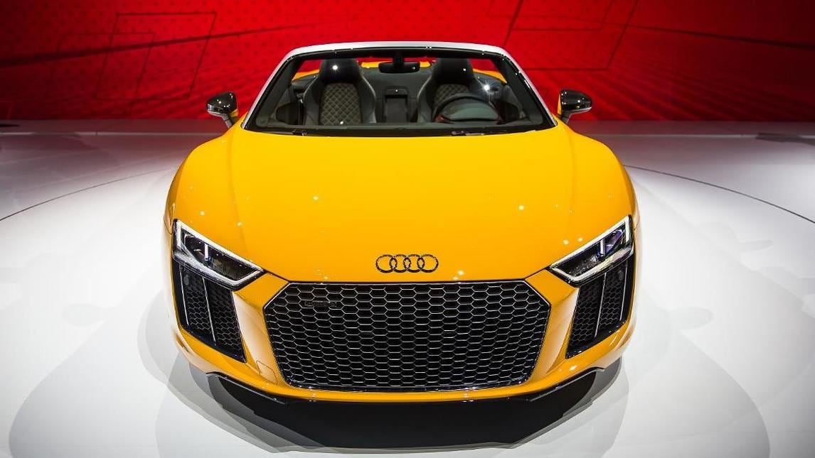 Audi R8 V10 Spyder, Salone di New York 2016