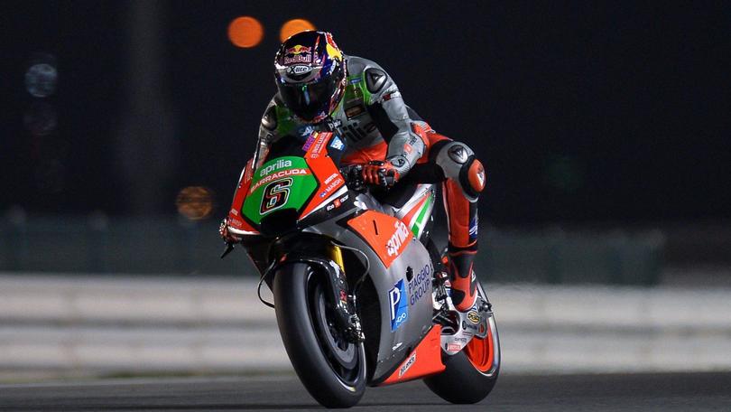 MotoGp Aprilia, Bradl: «Il feeling con la moto migliora»