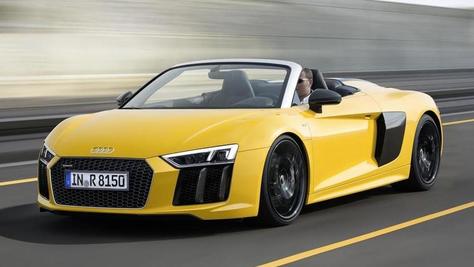 Audi R8 V10 Spyder: veloce, connessa e scoperta