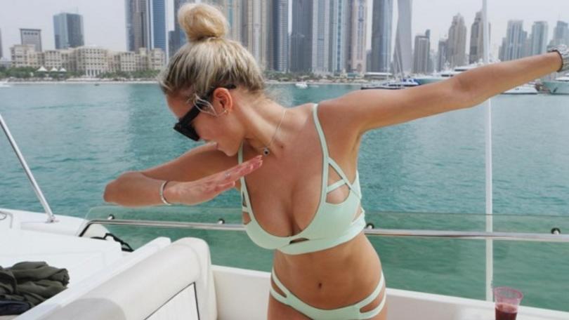 Rose Bertram, anche lady Van der Wiel contagiata dalla dab dance