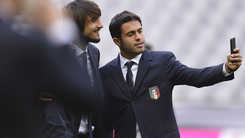 Germania-Italia, selfie e sorrisi per gli azzurri all'Allianz Arena