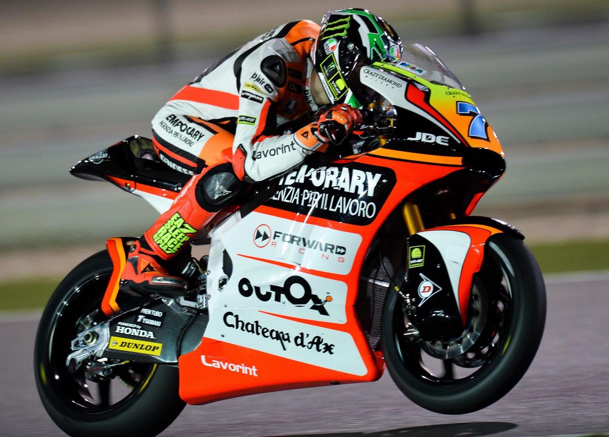 Moto2 Forward Racing, Baldassarri: «Spero di correre in Argentina»