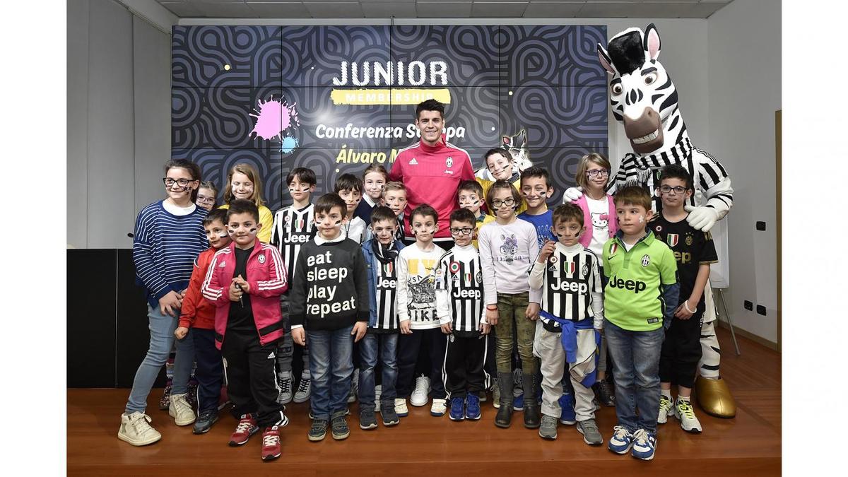 Juventus, Morata si confessa ai piccoli tifosi bianconeri