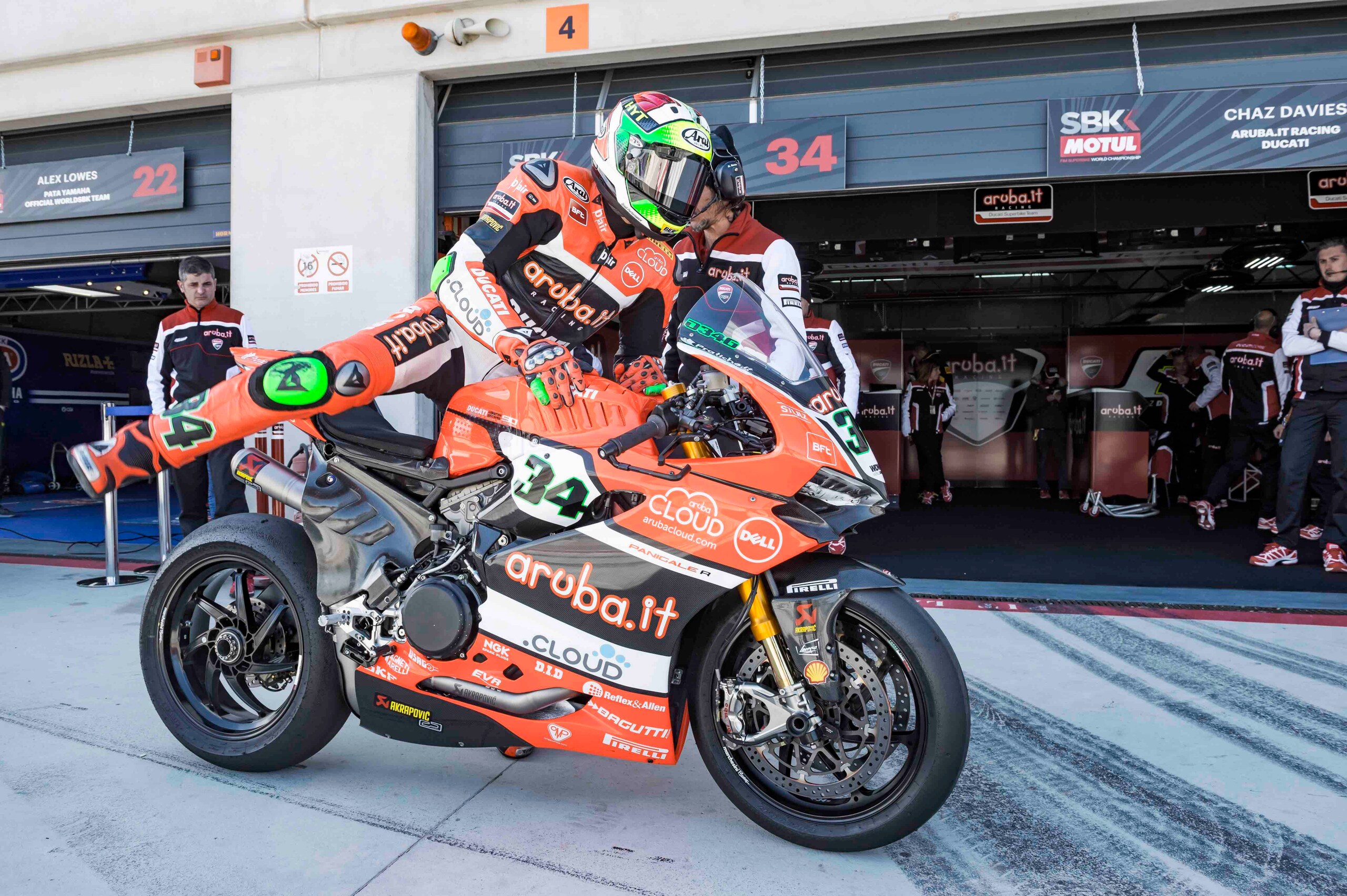 Superbike Spagna: le immagini di gara1