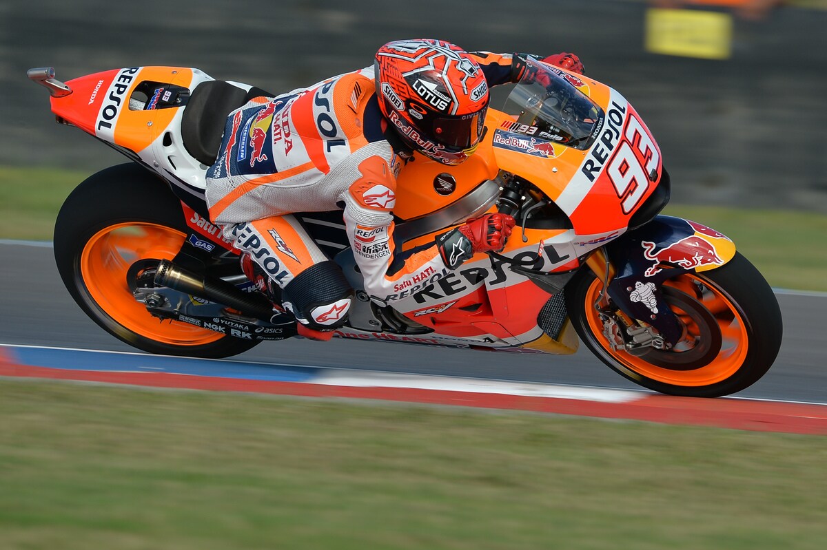 MotoGp, Argentina: Marquez sempre davanti, Rossi decimo
