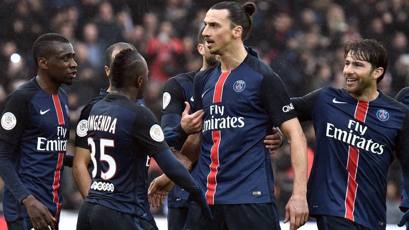 Ligue 1, Ibrahimovic ne fa tre. Il Psg travolge il Nizza