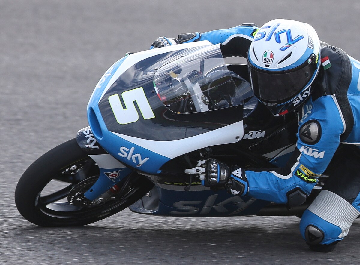 Moto3, Sky Racing Team VR46: giornata in salita