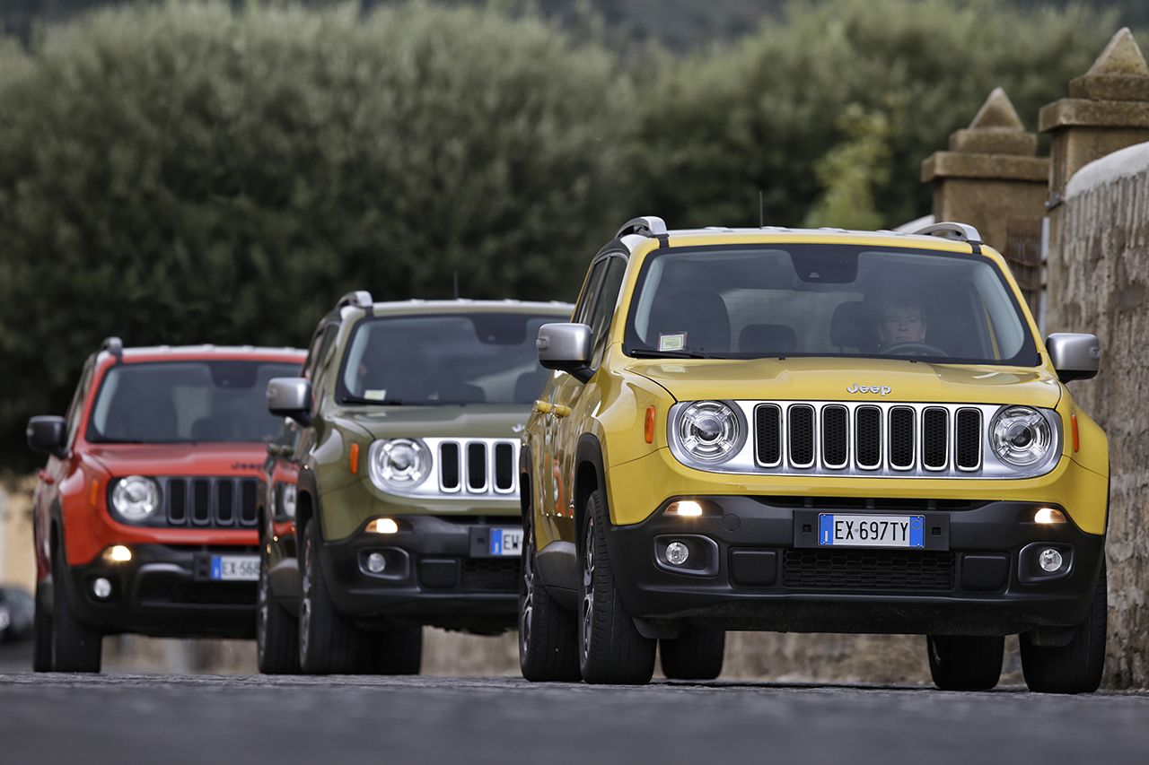 Jeep presenta la Renegade entry level da 105 cv