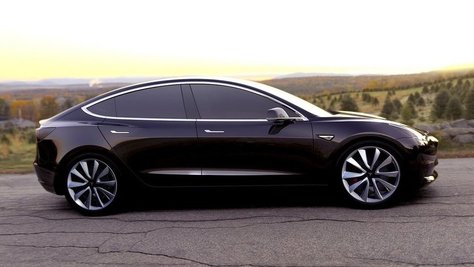 Tesla Model 3, concorrente elettrica di Audi A4